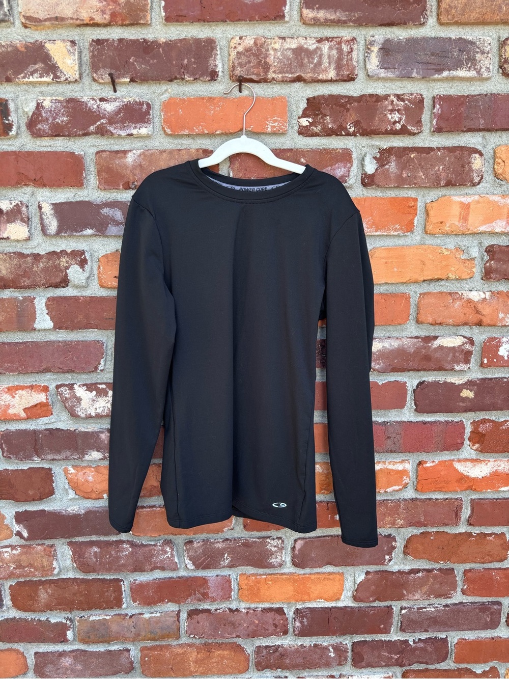 EUC Champion Black Long-Sleeve Shirt
